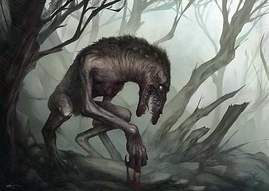 Starving Wendigo
