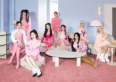 TWICE in Pink Outfits