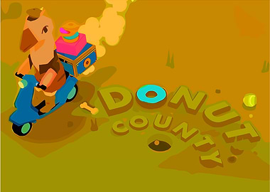 Donut County Game Art