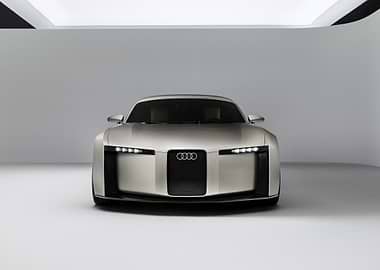 Audi Skysphere Concept Car Front View