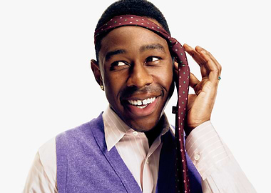 Tyler, The Creator with Tie
