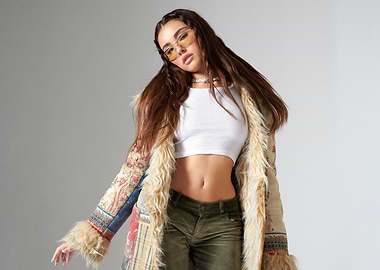 madison beer in Boho-Chic Outfit