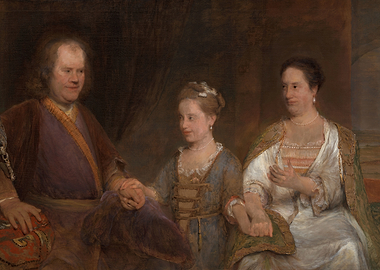 Family Portrait in Baroque Style