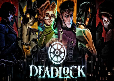 Deadlock Game Characters and Logo