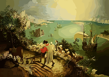 Landscape with the Fall Icarus