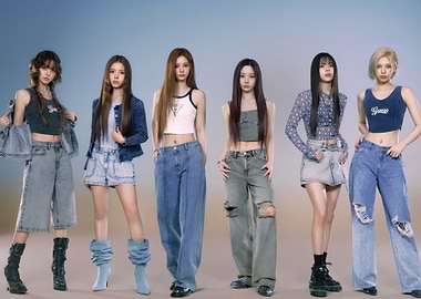 nmixx in Denim Outfits