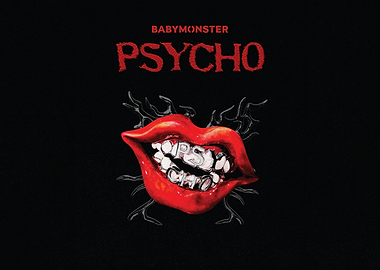 BABYMONSTER Psycho Album Art