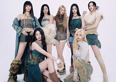 babymonster Poses in Fashionable Outfits