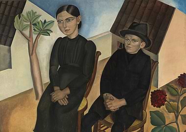 Portrait of a Woman and Boy