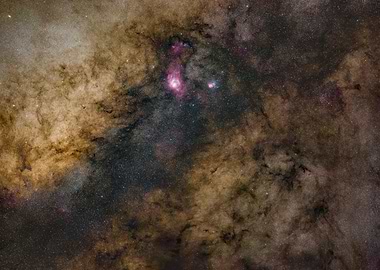 Milky Way the Gold path