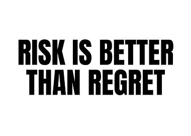 Risk is Better Than Regret text