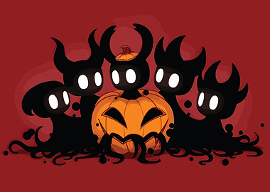 Hollow Knight Halloween Pumpkin