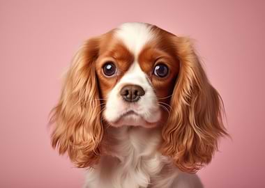 Cavalier King Charles Spaniel Portrait