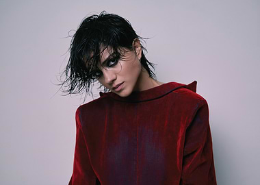 Fashion portrait of a sasha calle