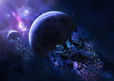 Cosmic Collision of Planets and Asteroids