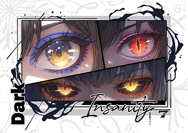 Dark Insanity Anime Eyes