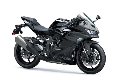 Black Kawasaki Ninja ZX-4RR Motorcycle