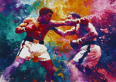 Boxing Painting