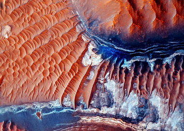 Martian Dunes and Ice