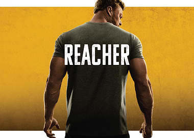 Reacher TV Series Poster alan ritchson