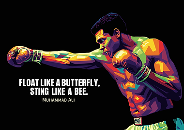 Muhammad Ali 'Float like a Butterfly'