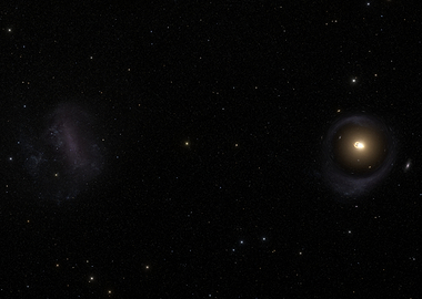 Schwarzschild Black Hole Lensing the Small Magellanic Cloud