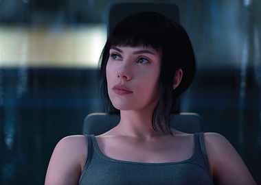 Scarlett Johansson as Major Motoko Kusanagi