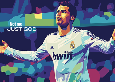 Cristiano Ronaldo Pop Art