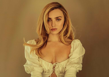 Peyton List in White Top