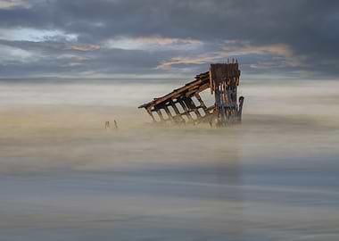 Peter Iredale Shipwreck 1906