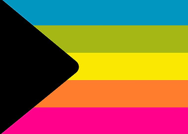 Demisexual Pride Flag Radiohead