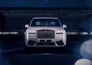 Rolls-Royce Cullinan at Night