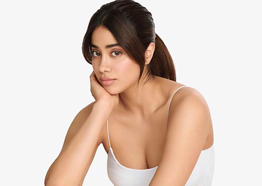 Janhvi Kapoor in White Camisole