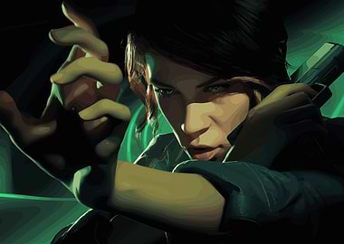 Jesse Faden with Gun