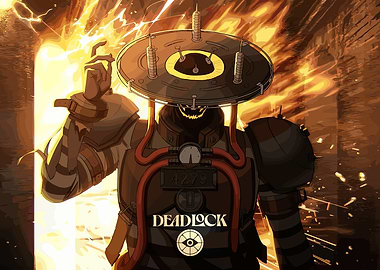 Deadlock Character with Electrical Energy