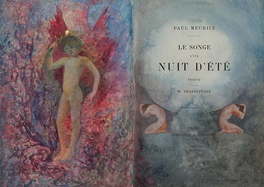 Fairy and Title Page of A Midsummer Night's Dream