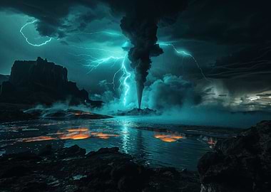 Tornado and Lightning Storm