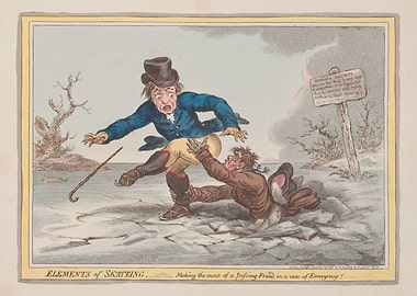 Skating Mishap with Two Men