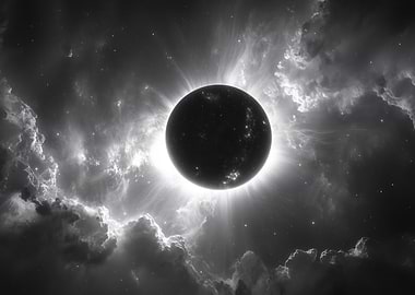 Solar Eclipse in Space