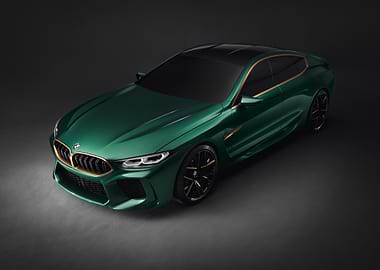 Green BMW Concept Car