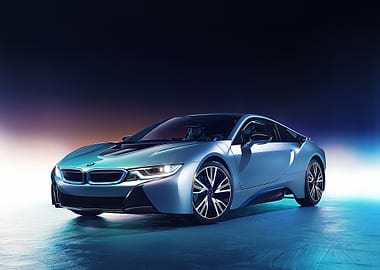 BMW i8 Sports Car