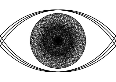 Abstract Eye Symbol