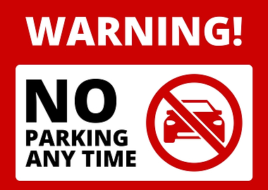 No Parking Sign