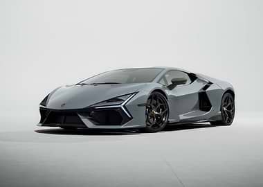 Gray Lamborghini Centenario Front View