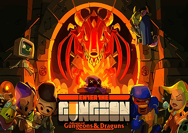 Enter the Gungeon Game Art