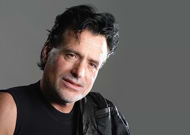 Portrait of a george baker with dark hair