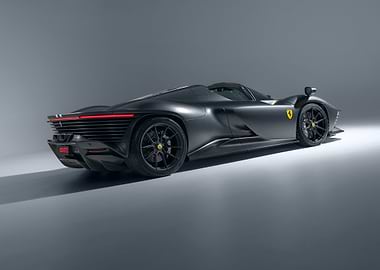 Ferrari Daytona SP3 Rear View