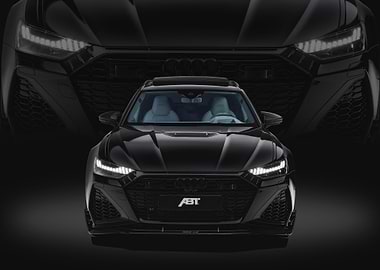 Black Audi RS6 ABT