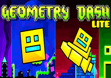 Geometry Dash and Geometry Dash Lite