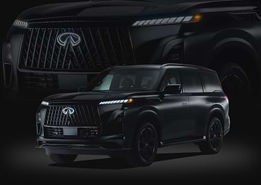 Black infiniti qx80 sport